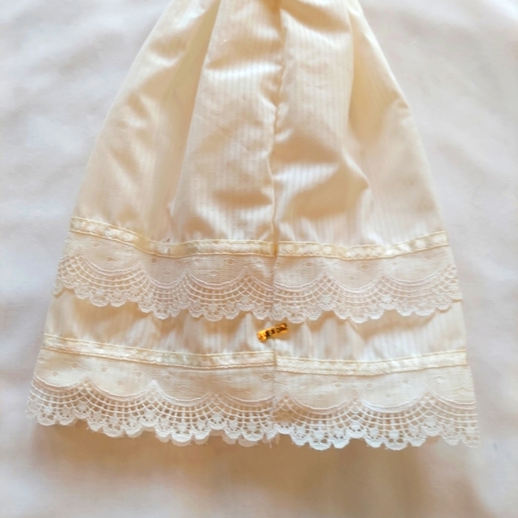 Vintage Victorian Lady Doll-Ornament Porcelain Head & Hands NWT Beige/Mauve Rose - Picture 7 of 11